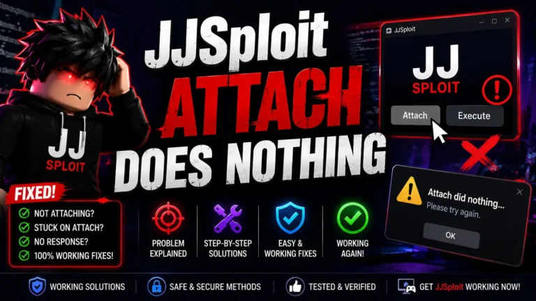 JJSploit Attach Does Nothing